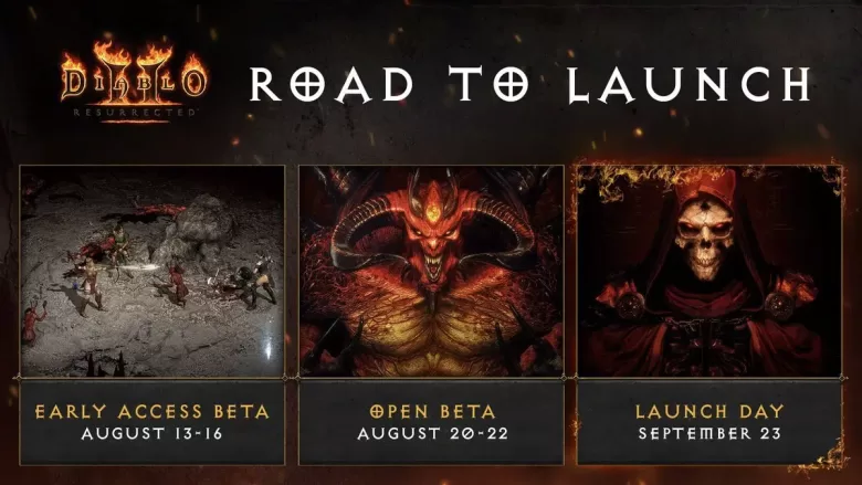 Diablo II Resurrected open beta dates and details revealed